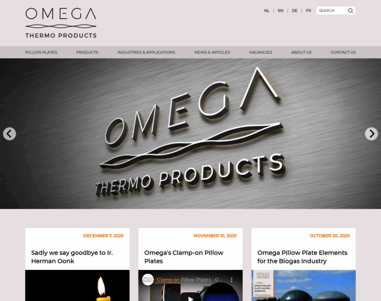 Omegathermoproducts.nl thumbnail