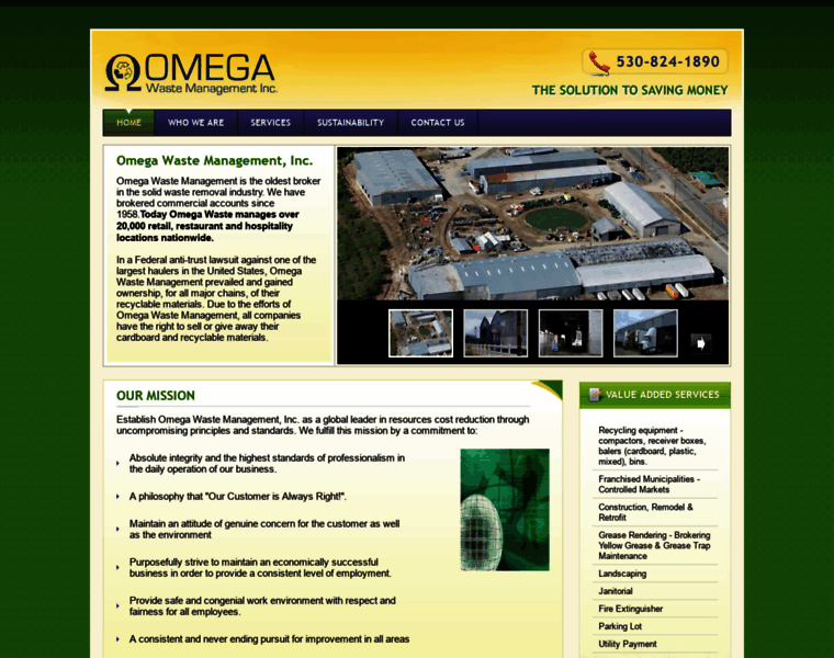 Omegawaste.com thumbnail