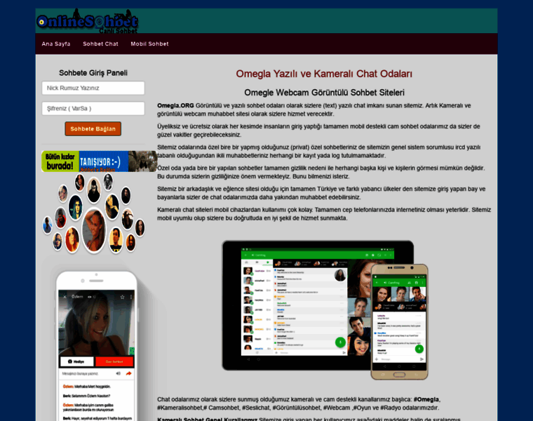 Omegla.org thumbnail