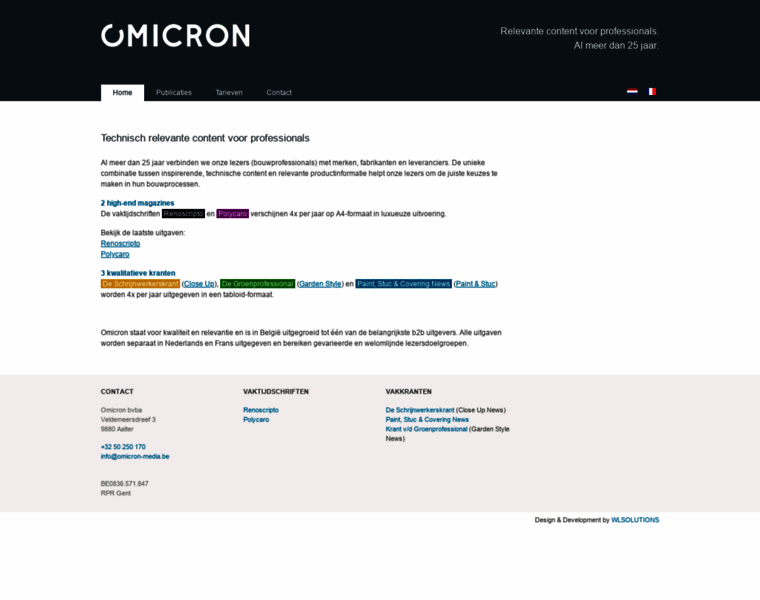 Omicron-media.be thumbnail