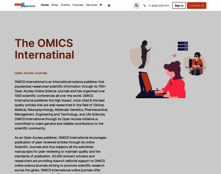 Omicsgroup.info thumbnail