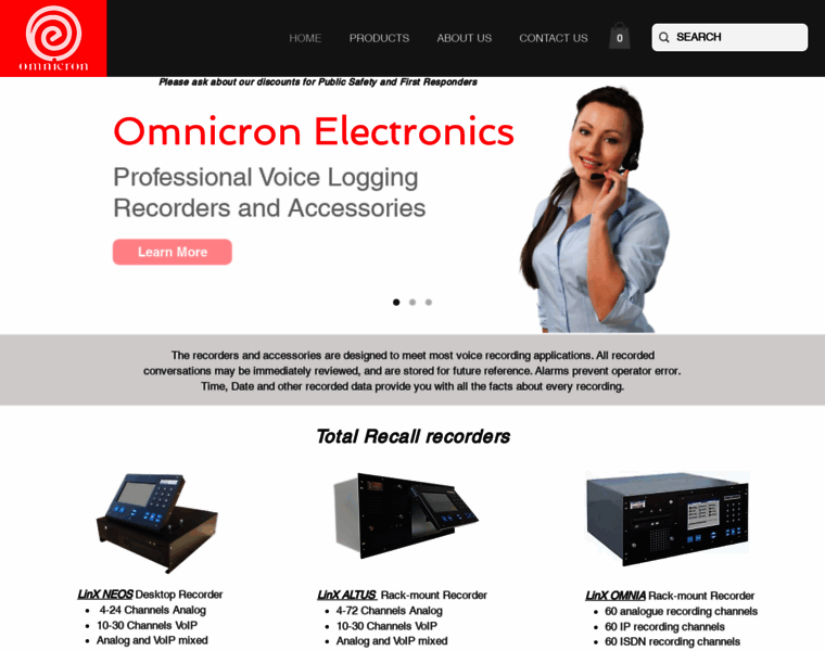 Omnicronelectronics.com thumbnail