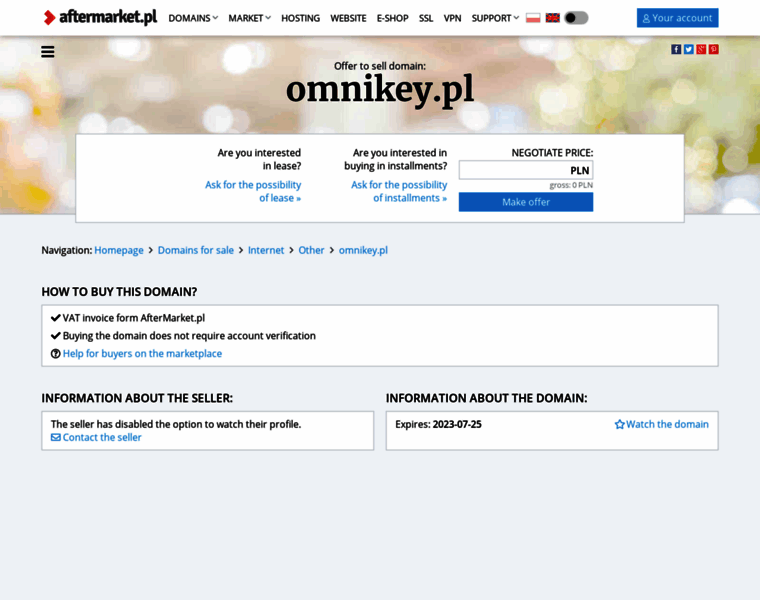 Omnikey.pl thumbnail