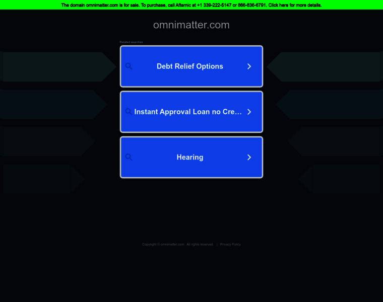 Omnimatter.com thumbnail