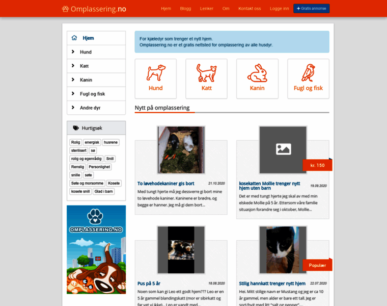 Omplassering.no thumbnail Omplassering.no thumbnail