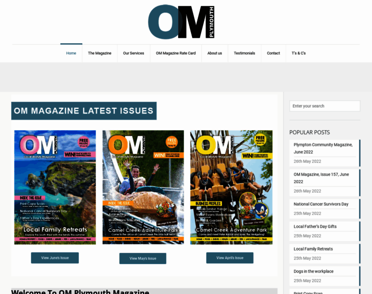 Omplymouthmagazine.co.uk thumbnail
