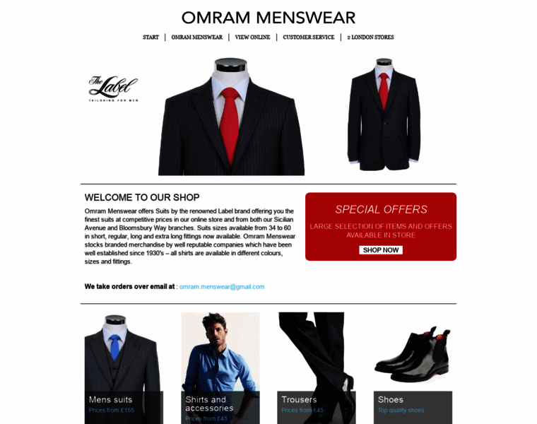 Omrammenswear.com thumbnail