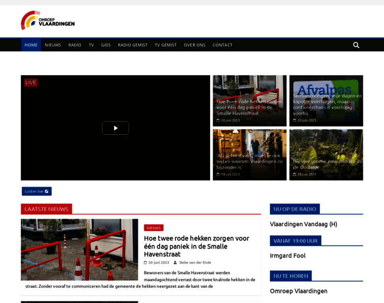 Omroepvlaardingen.nl thumbnail