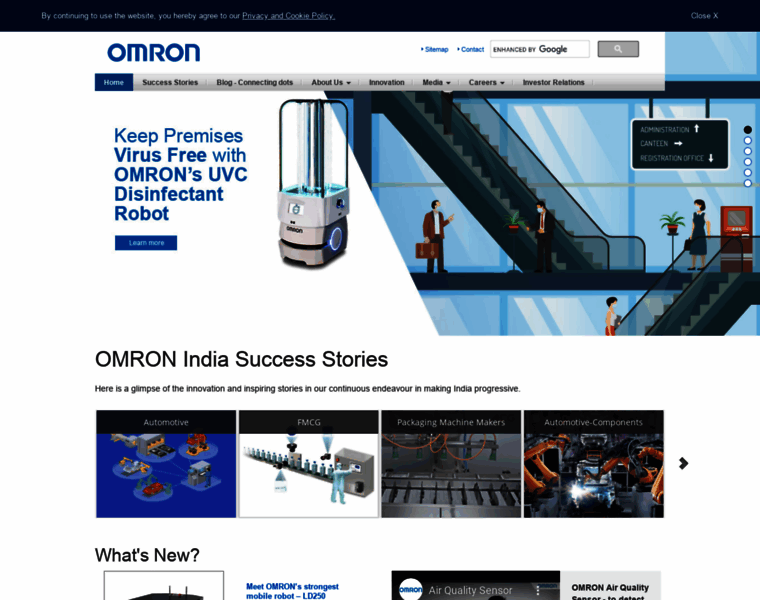 Omron.co.in thumbnail