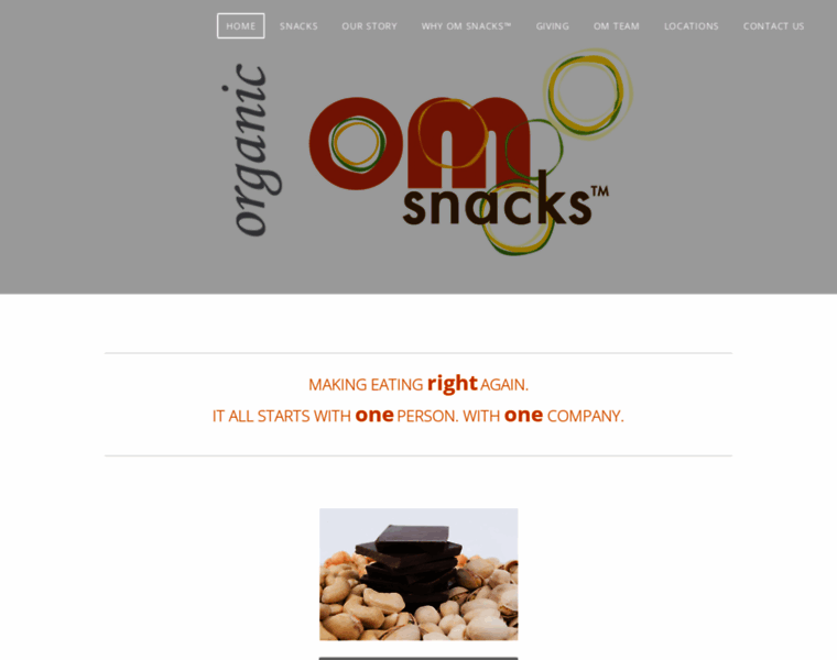 Omsnacks.com thumbnail