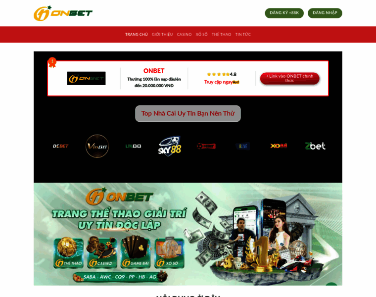 Onbet.icu thumbnail