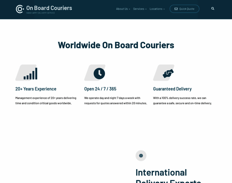 Onboardcouriers.co.uk thumbnail