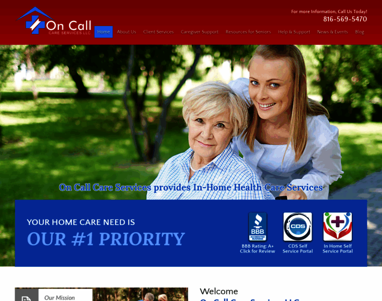 Oncallcareservices.com thumbnail