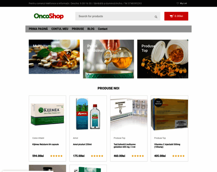 Oncoshop.ro thumbnail