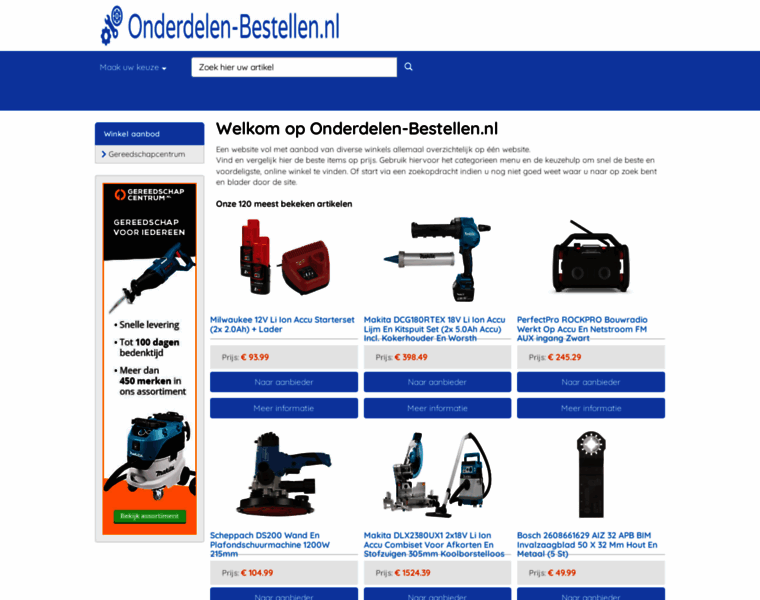 Onderdelen-bestellen.nl thumbnail