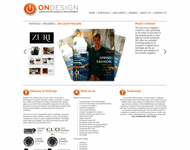 Ondesign.co.za thumbnail