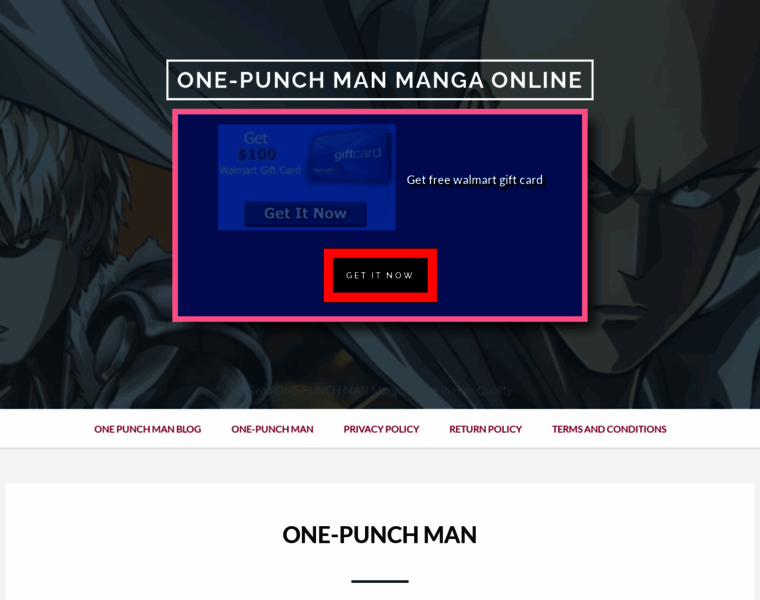One-punchmanmanga.com thumbnail