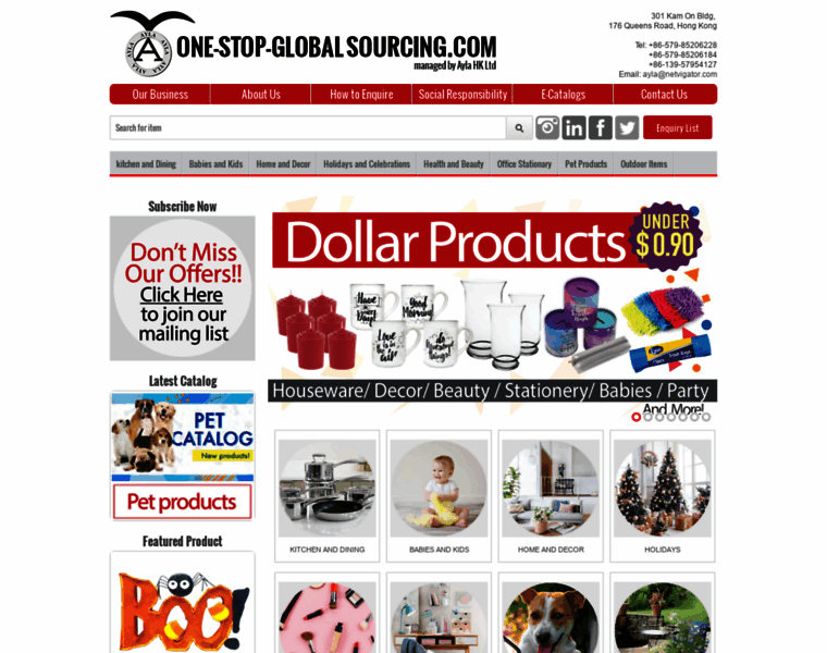 One-stop-globalsourcing.com thumbnail