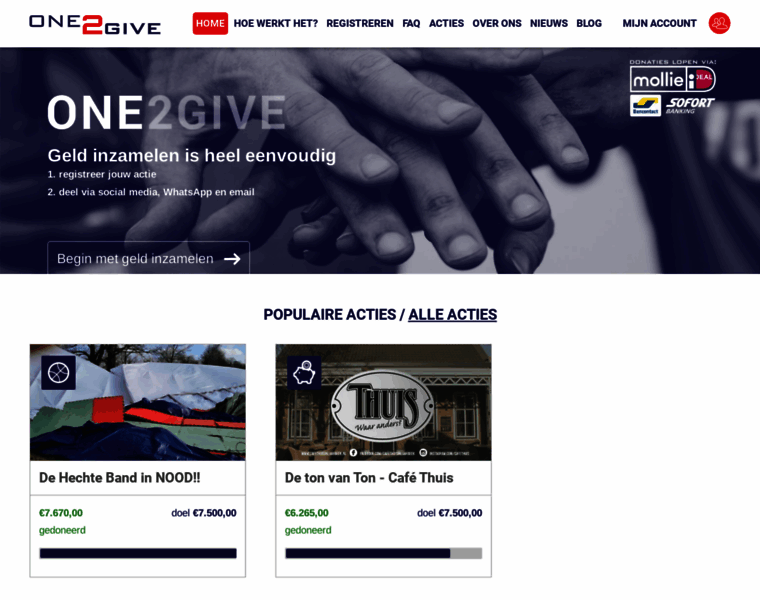 One2give.nl thumbnail