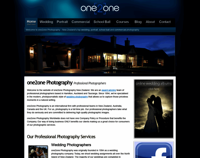 One2onephotography.co.nz thumbnail