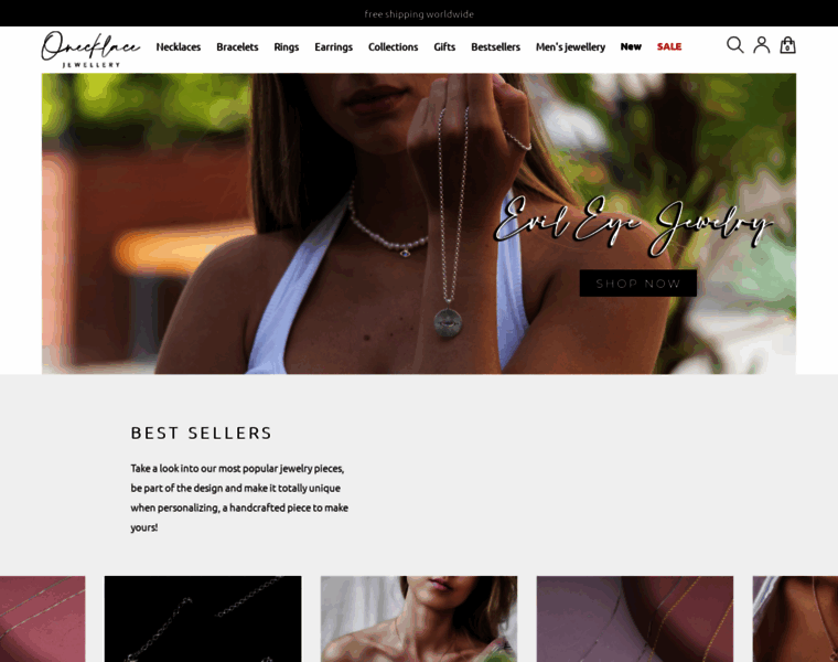 Onecklace.co.uk thumbnail