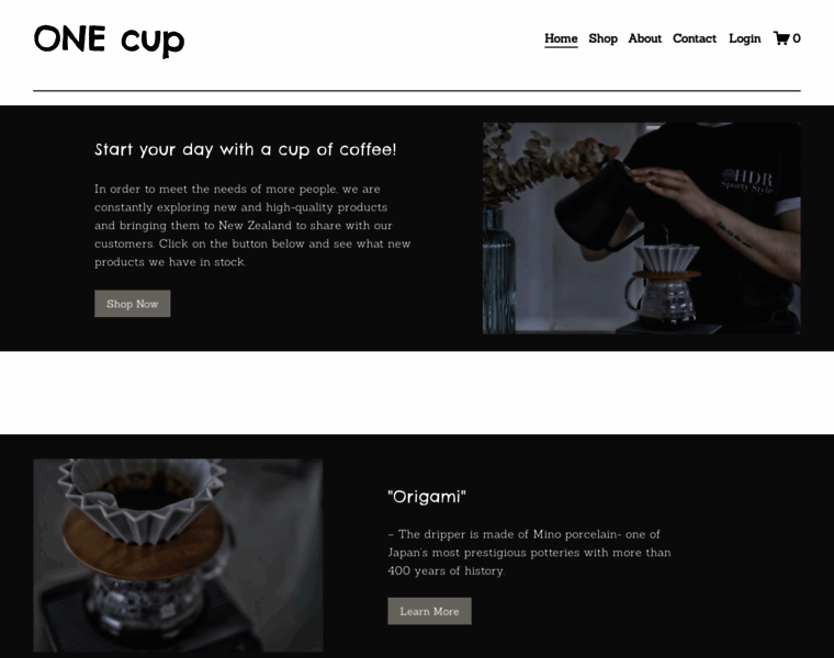 Onecup.co.nz thumbnail
