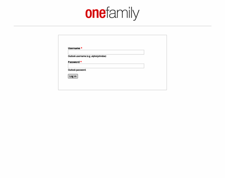 Onefamily.lfapps.net thumbnail