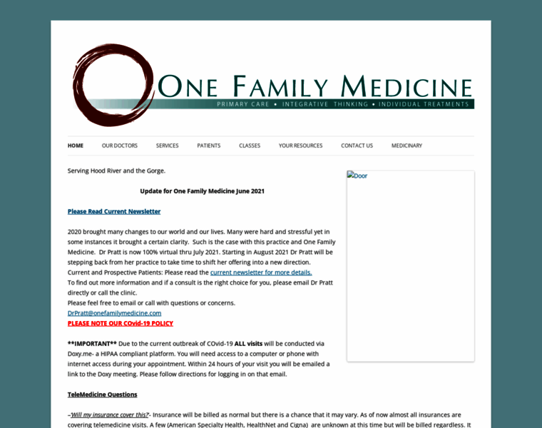 Onefamilymedicine.com thumbnail