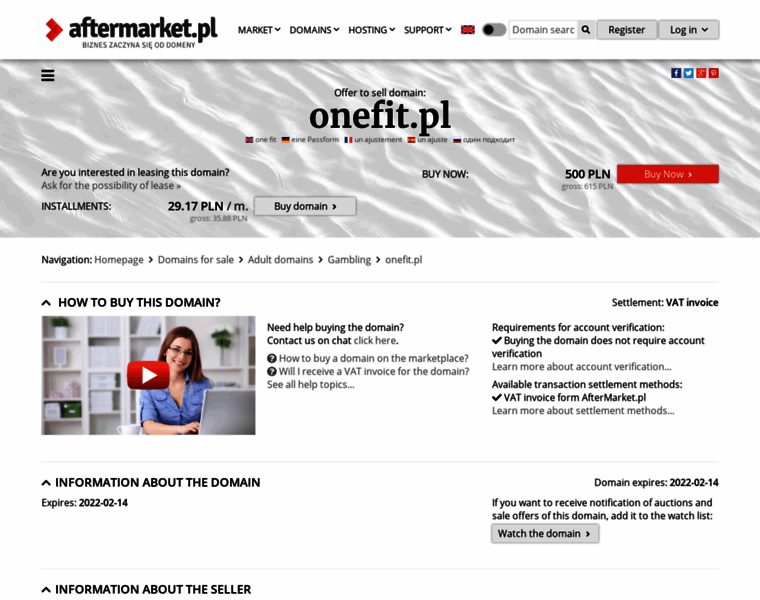Onefit.pl thumbnail
