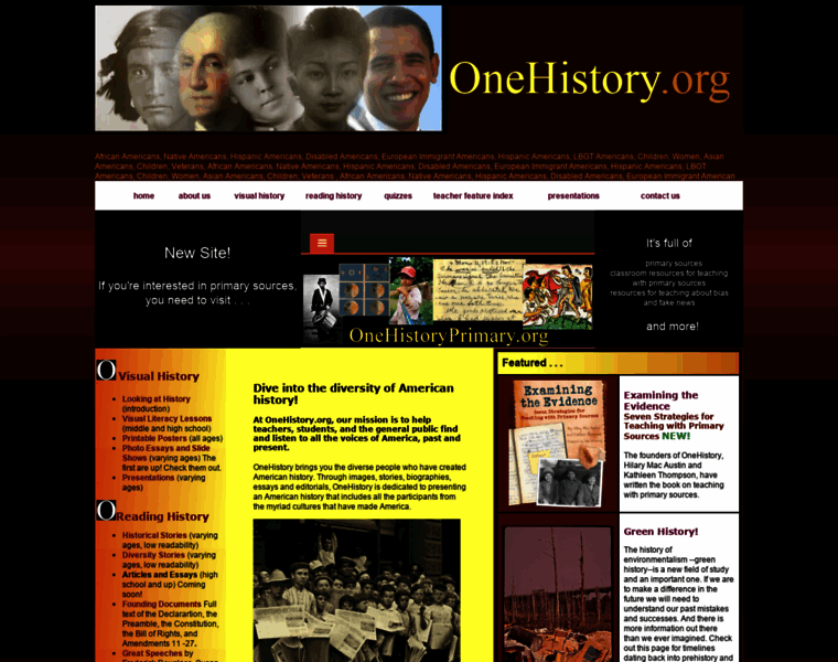 Onehistory.org thumbnail