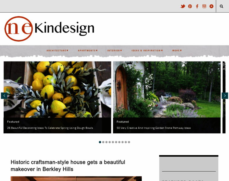 Onekindesign.com thumbnail