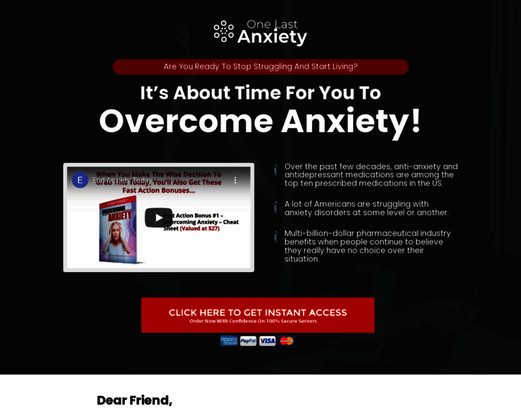 Onelastanxiety.com thumbnail