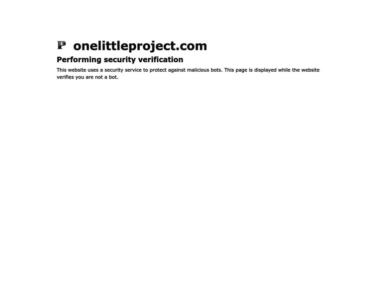 onelittleproject.com at WI. One Little Project - Fun crafts, Easy ...