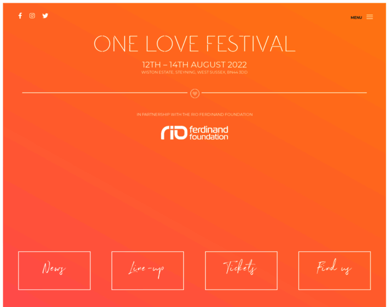 Onelovefestival.co.uk thumbnail