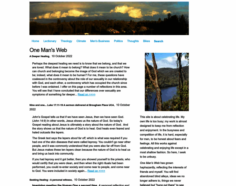 Onemansweb.org thumbnail