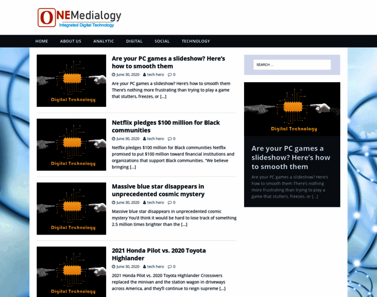 Onemedialogy.com thumbnail