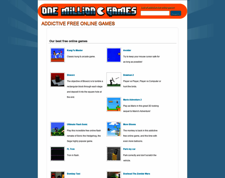 Onemilliongames.com thumbnail