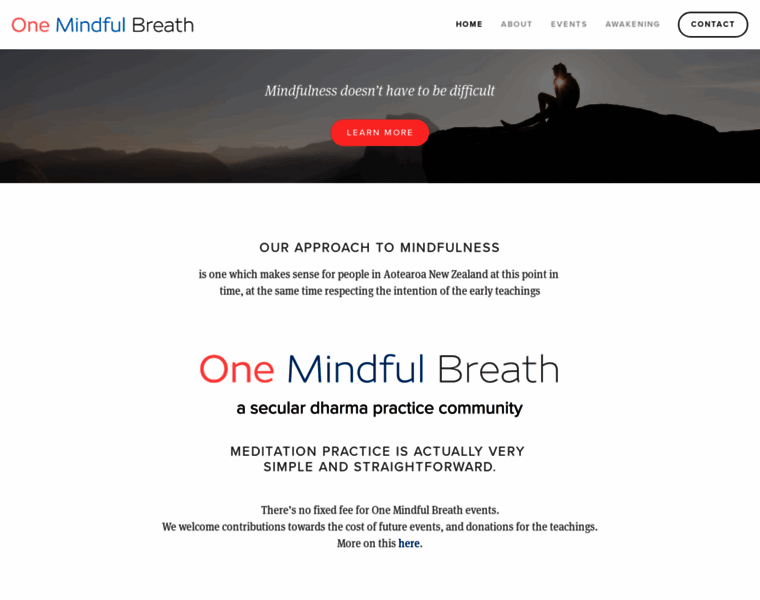 Onemindfulbreath.org.nz thumbnail