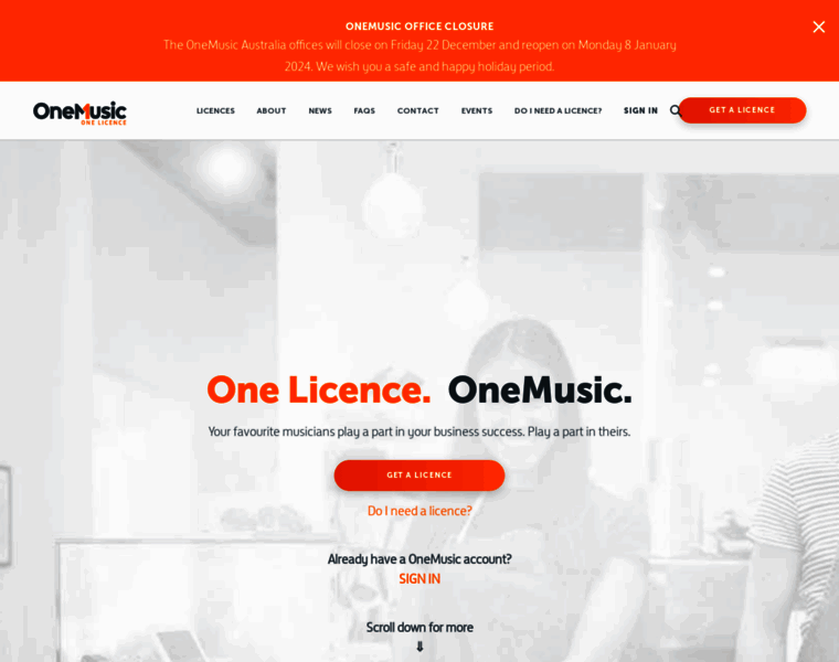 Onemusic.com.au thumbnail