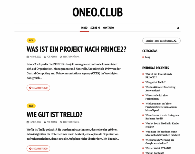 Oneo.club thumbnail