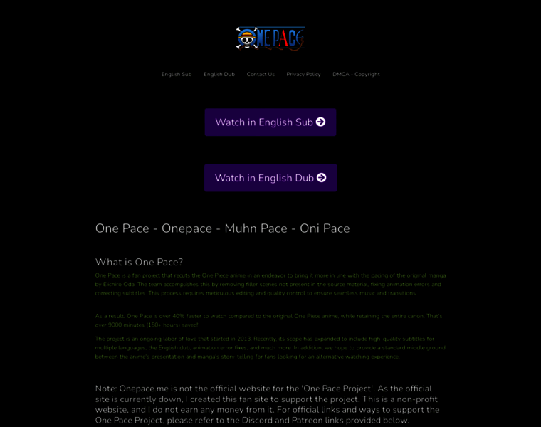 Onepace.me thumbnail