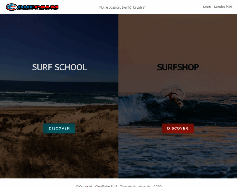 Onepalm-surf.com thumbnail
