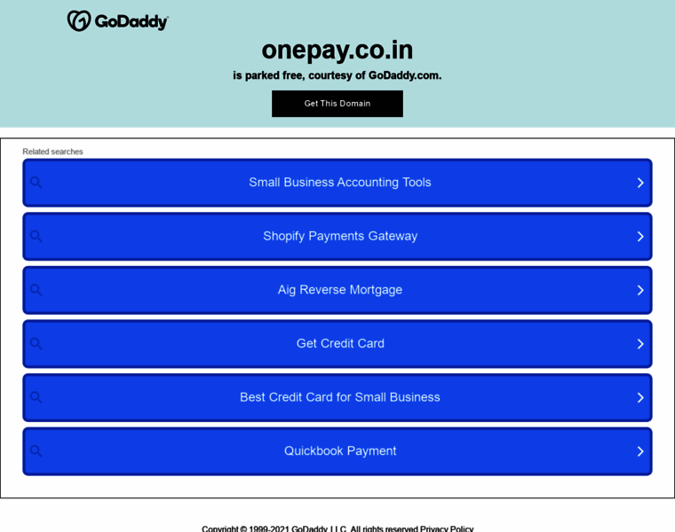Onepay.co.in thumbnail