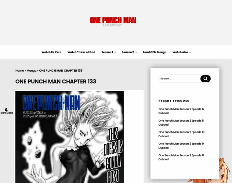 Onepunchman.online thumbnail