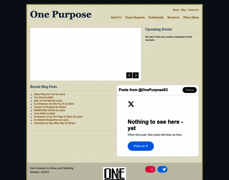 Onepurpose.com thumbnail