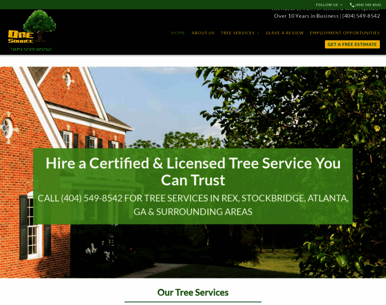 Onesourcetreeservice.com thumbnail