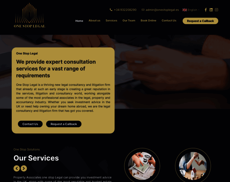 Onestoplegal.es thumbnail