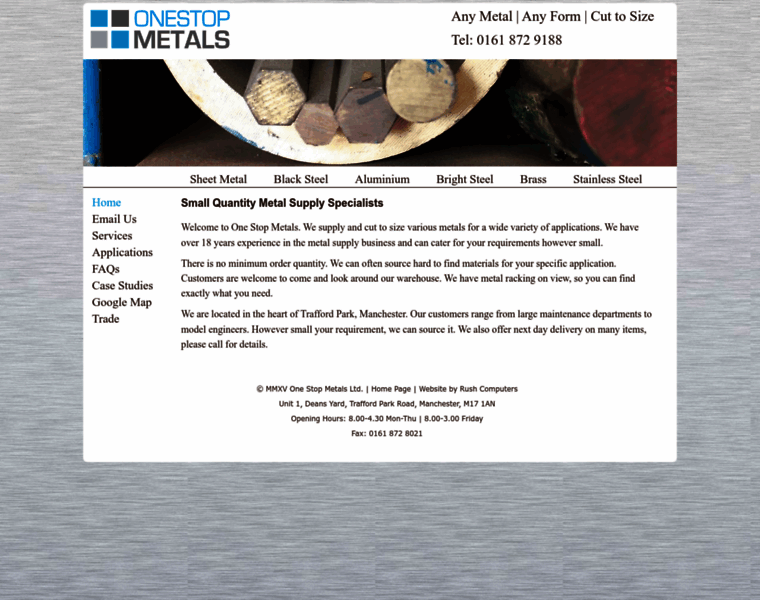 Onestopmetals.co.uk thumbnail