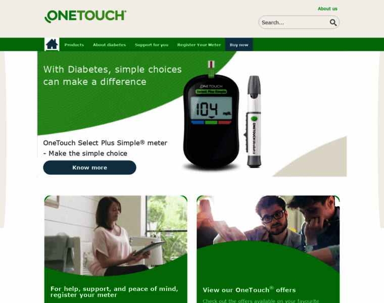 Onetouchdiabetes.co.in thumbnail
