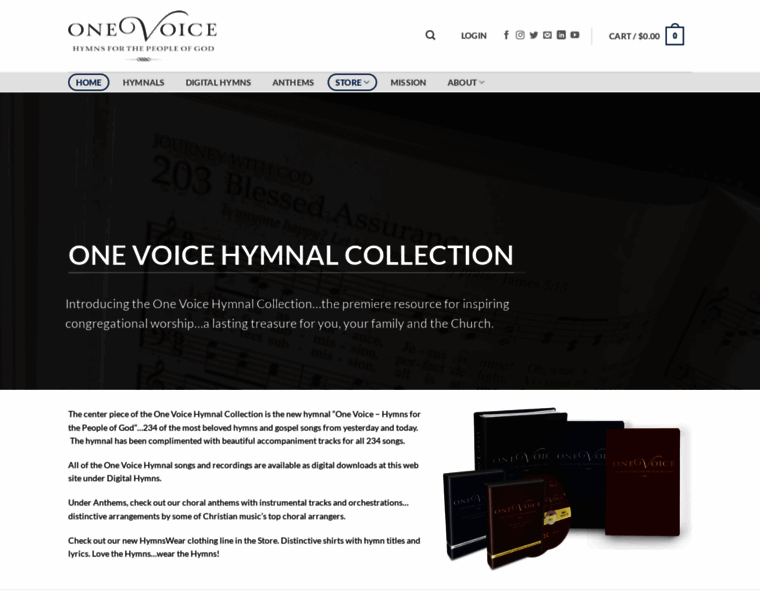 Onevoicehymnal.com thumbnail